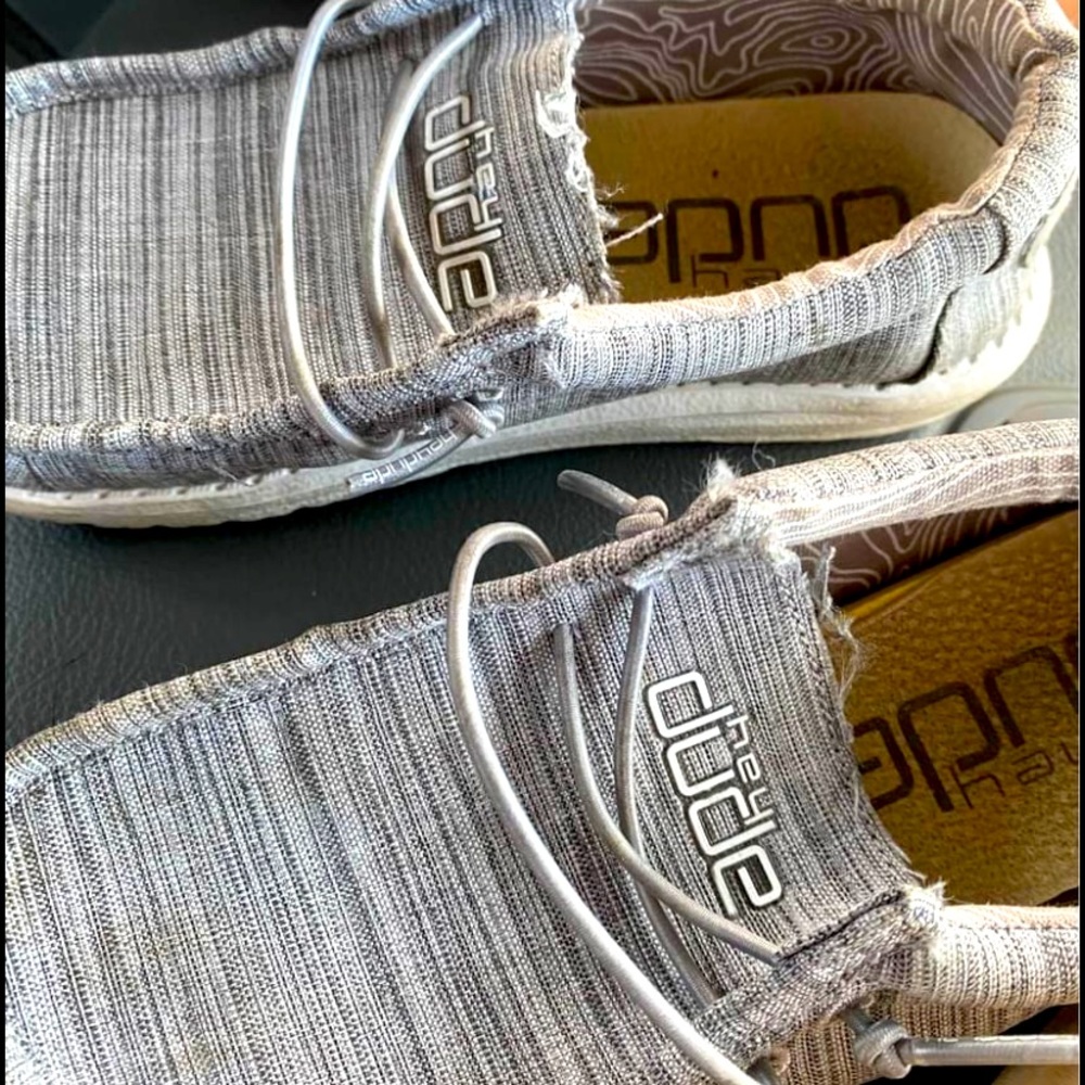 Boys Hey Dude size 13. Like new condition.